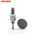 Hengko Medical Grado de acero inoxidable 316 316L Bronce 0.2-100 Micrones Filtro de aire de oxígeno HEPA para dispositivos de admisión de oxígeno médico